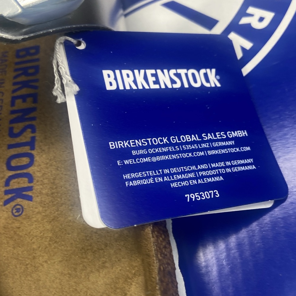 Birkenstock Gizeh leather silver sandals - Picture 4 of 9